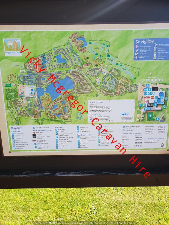 Haggerston Castle Tower Lawn Hire Hotell Berwick Upon Tweed Eksteriør bilde